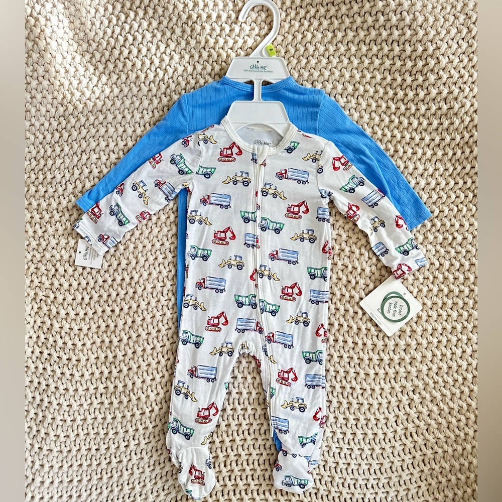 Little Me Bamboo Footies